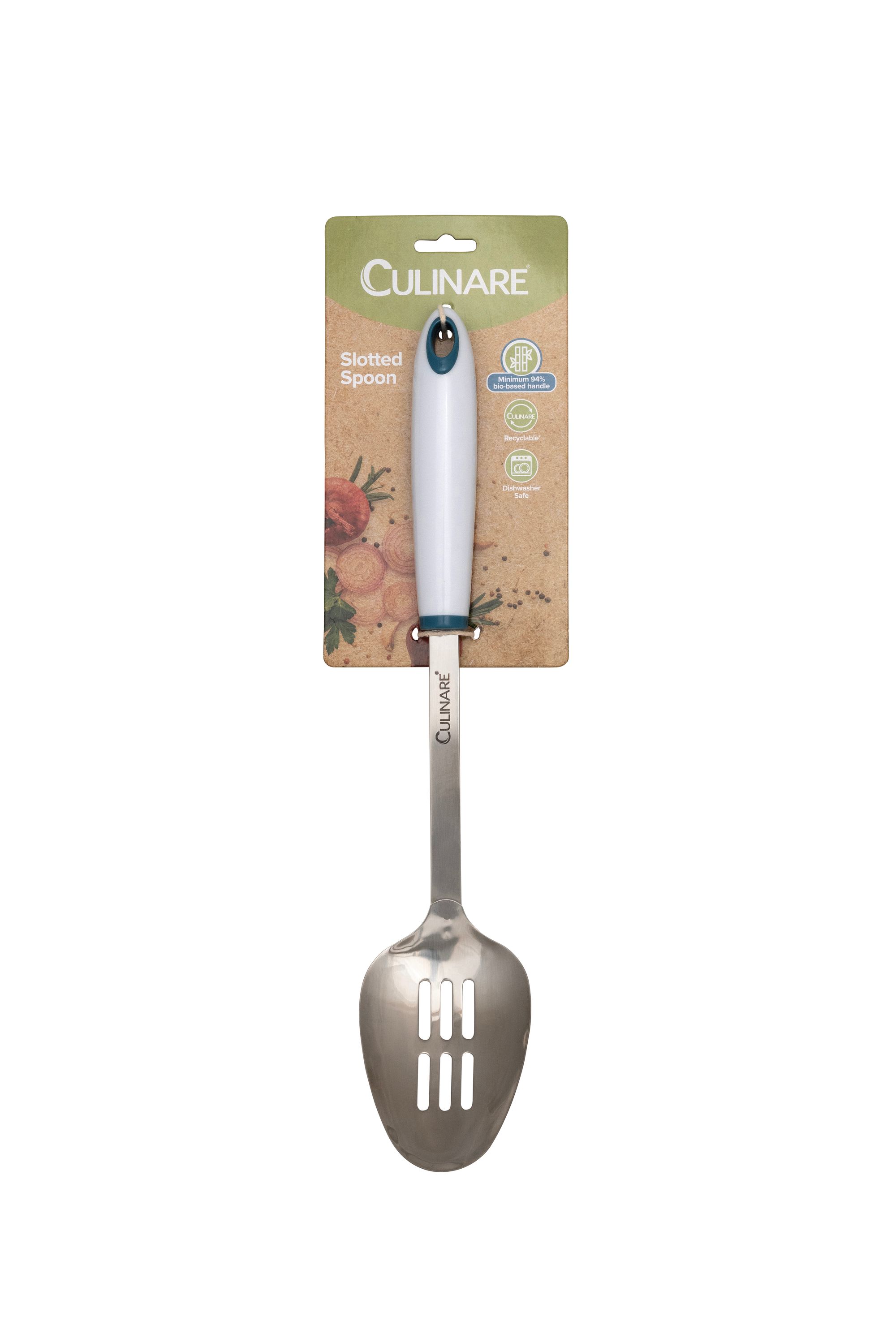Culinare Bio Plastics Slotted Spoon Stainless Steel